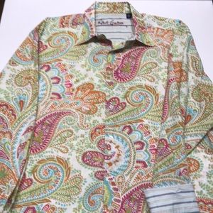 Robert Graham paisley xl shirt